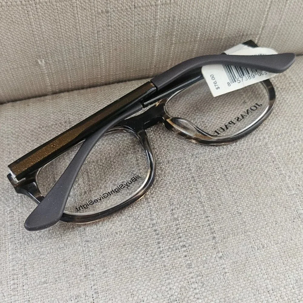 Jonas Paul Young Kid Eyeglasses Frame Striped Maple Ryan/Ruth Glass Eyewear $76